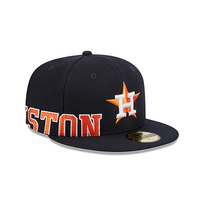 Houston Astros MLB Side Split 59FIFTY Cerrada