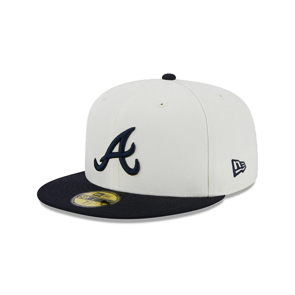 Atlanta Braves MLB Throwback Collection 59FIFTY Cerrada