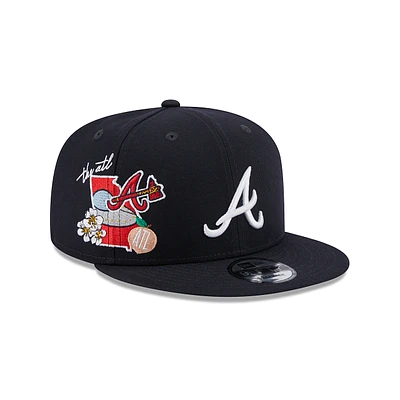 Atlanta Braves MLB Icon State 9FIFTY Snapback