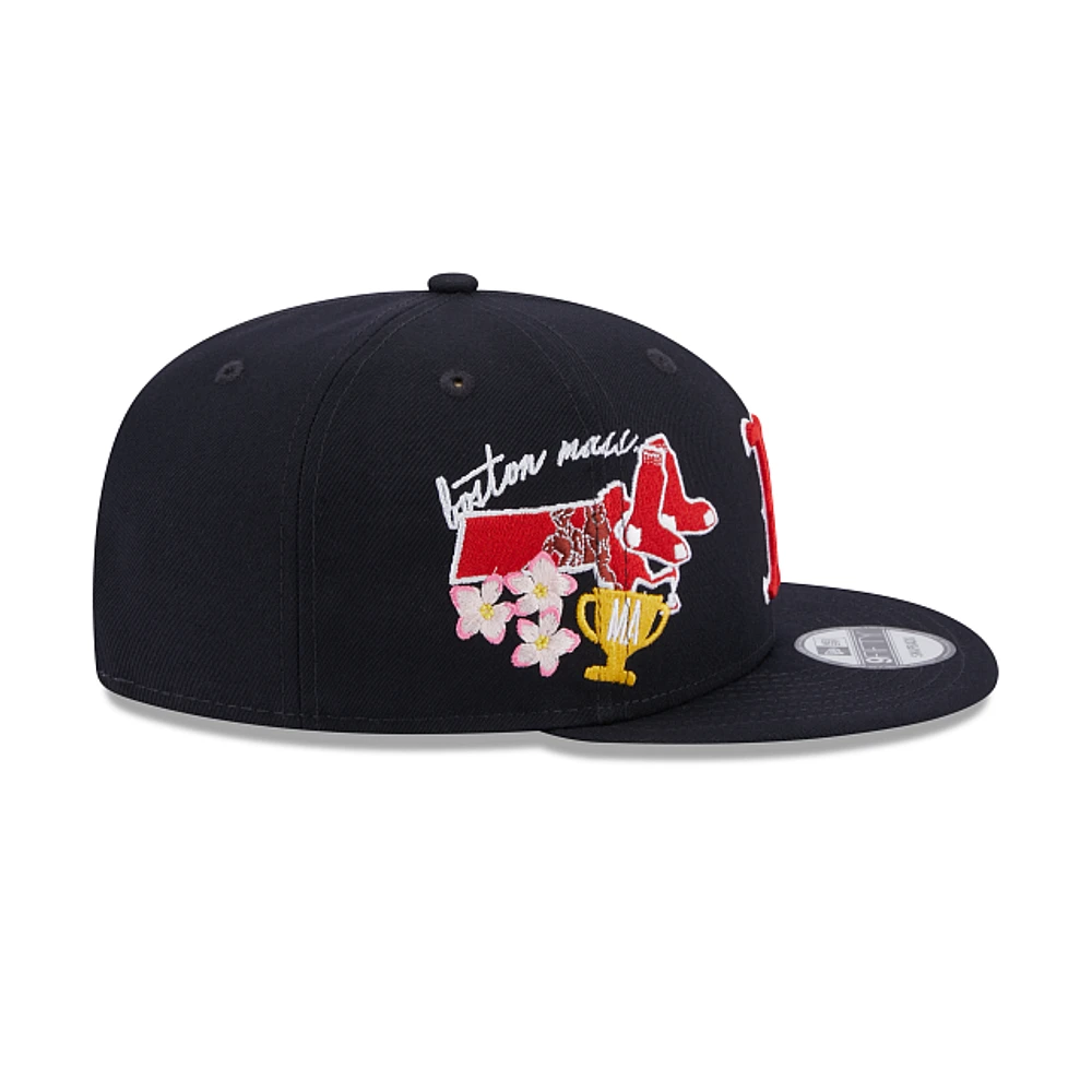 Boston Red Sox MLB Icon State 9FIFTY Snapback