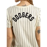 Playera Manga Corta Alpha Industries X MLB Los Angeles Dodgers para Mujer