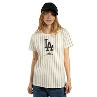 Playera Manga Corta Alpha Industries X MLB Los Angeles Dodgers para Mujer