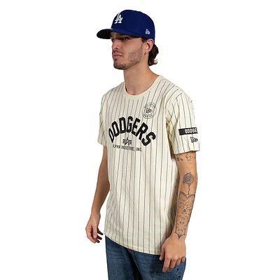 Playera Manga Corta Alpha Industries X MLB Los Angeles Dodgers