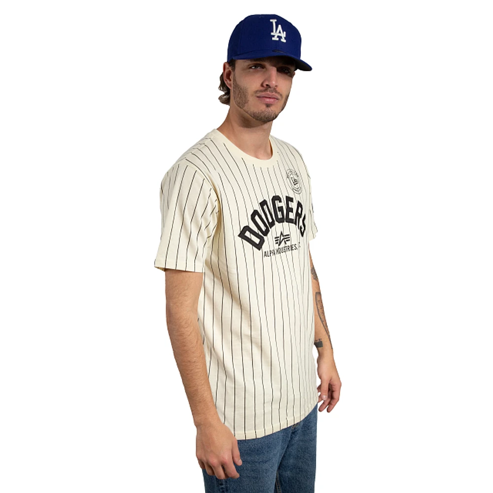 Playera Manga Corta Alpha Industries X MLB Los Angeles Dodgers