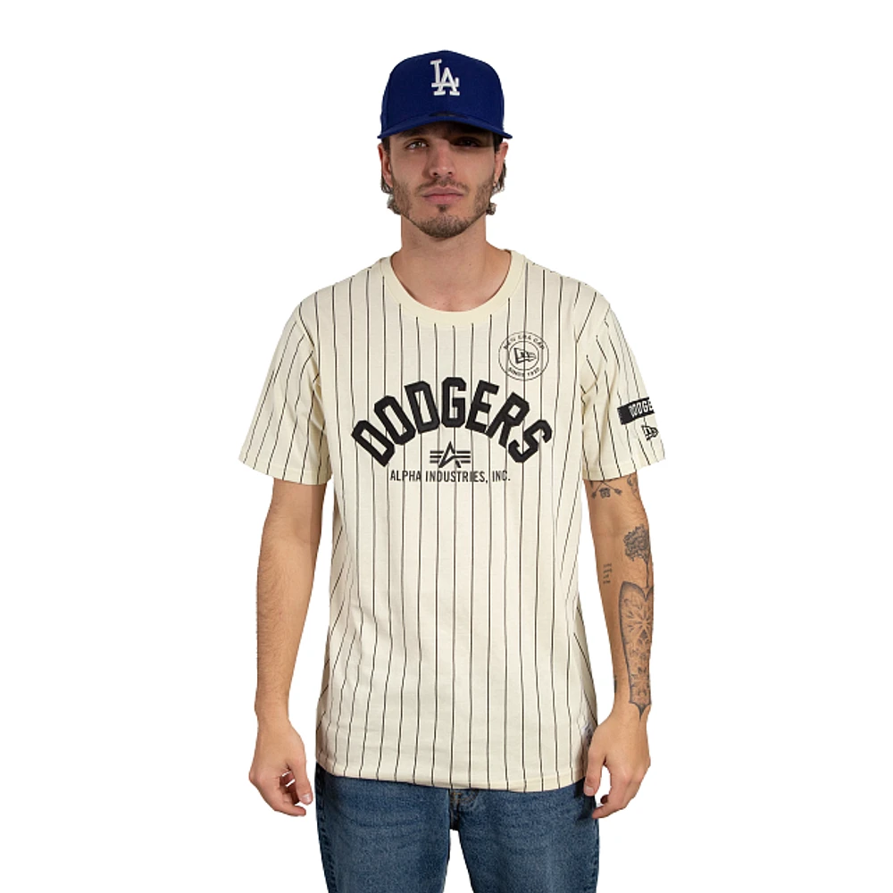 Playera Manga Corta Alpha Industries X MLB Los Angeles Dodgers