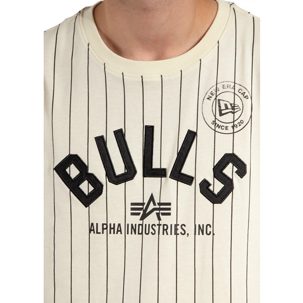 Playera Manga Corta Alpha Industries X NBA Chicago Bulls