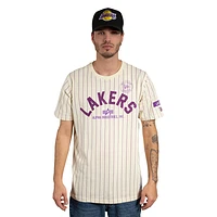 Playera Manga Corta Alpha Industries X NBA Los Angeles Lakers