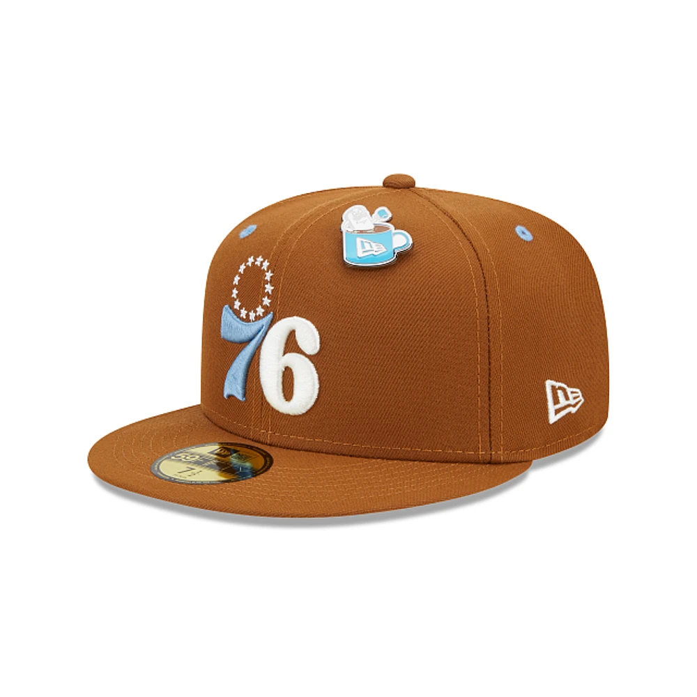 Philadelphia 76Ers NBA Hot Cocoa 59FIFTY Cerrada