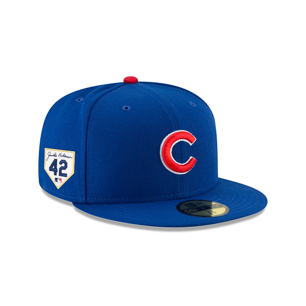 Chicago Cubs MLB Jackie Robinson Day 2024 59FIFTY Cerrada