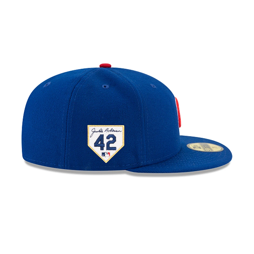 Chicago Cubs MLB Jackie Robinson Day 2024 59FIFTY Cerrada