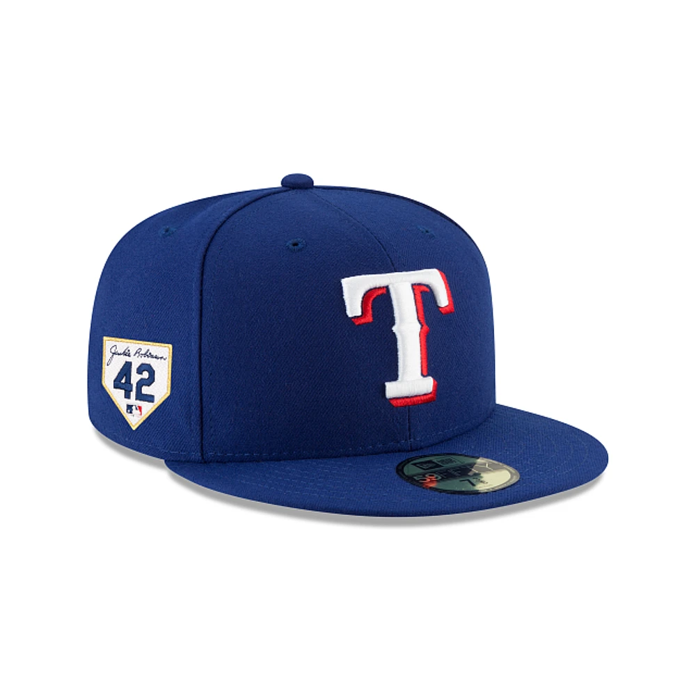 Texas Rangers MLB Jackie Robinson Day 2024 59FIFTY Cerrada