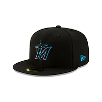 Miami Marlins MLB Jackie Robinson Day 2024 59FIFTY Cerrada