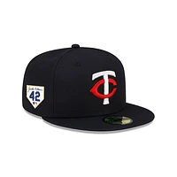 Minnesota Twins MLB Jackie Robinson Day 2024 59FIFTY Cerrada