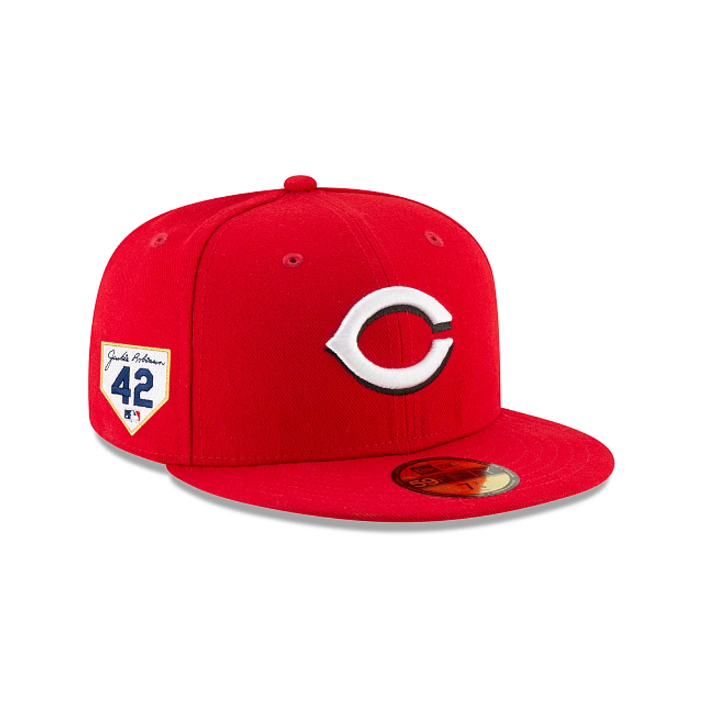 Cincinnati Reds MLB Jackie Robinson Day 2024 59FIFTY Cerrada