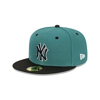 New York Yankees MLB Pine Black 59FIFTY Cerrada