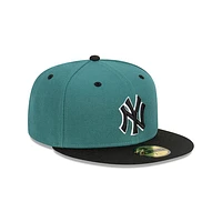 New York Yankees MLB Pine Black 59FIFTY Cerrada