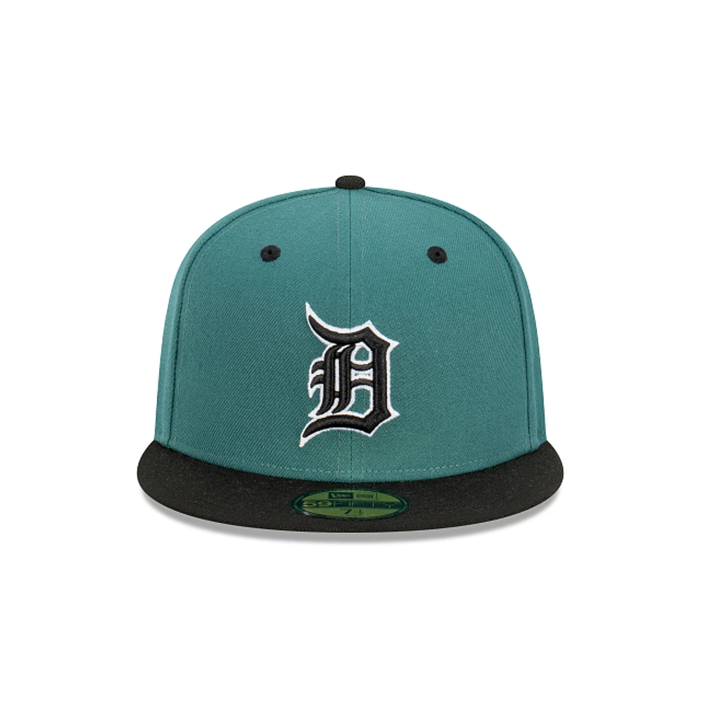 Detroit Tigers MLB Pine Black 59FIFTY Cerrada