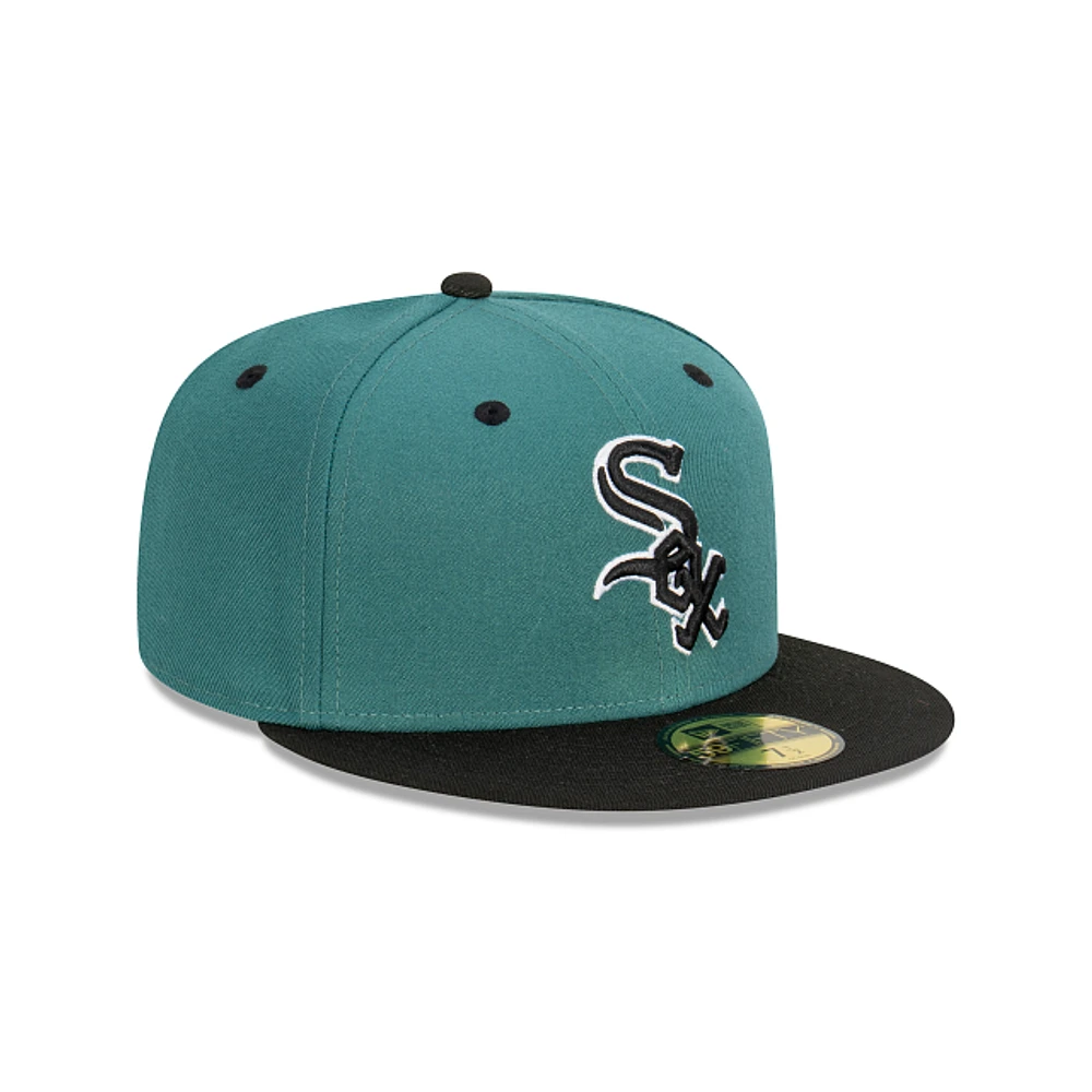 Chicago White Sox MLB Pine Black 59FIFTY Cerrada