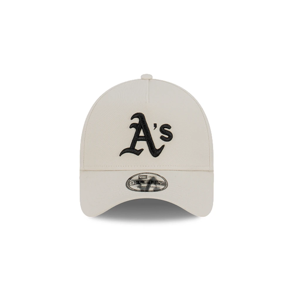 Oakland Athletics MLB World Series Stone 9FORTY AF Snapback