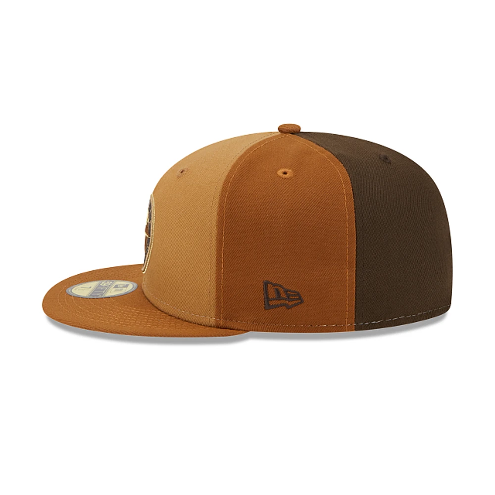 Seattle Mariners MLB Tri-Tone Brown 59FIFTY Cerrada