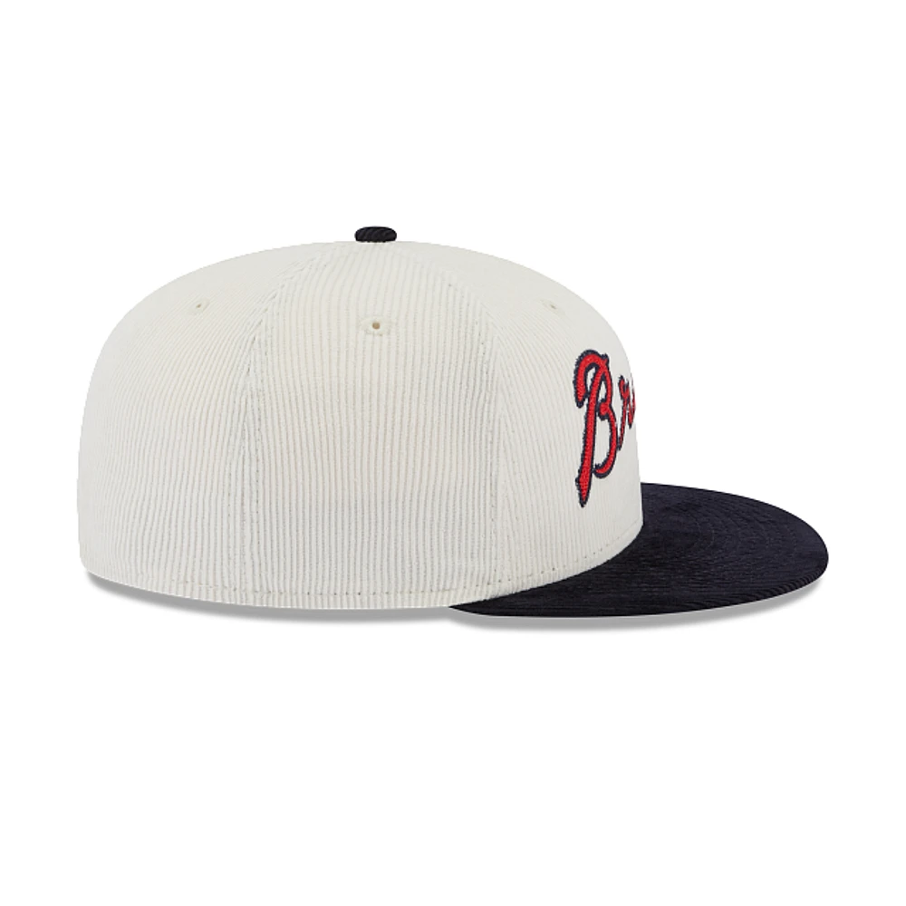 Atlanta Braves MLB Vintage Corduroy 59FIFTY Cerrada