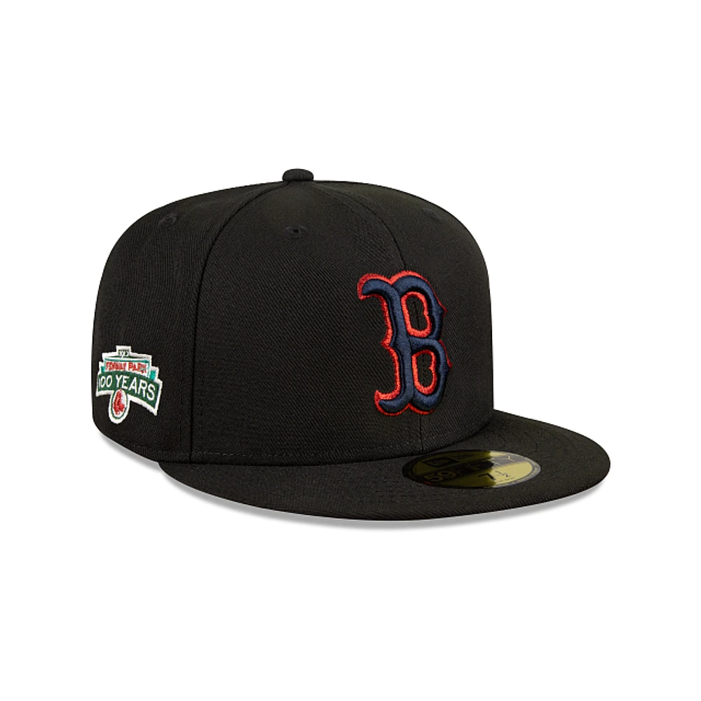 Boston Red Sox MLB Metallic Logo 59FIFTY Cerrada