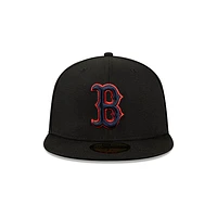 Boston Red Sox MLB Metallic Logo 59FIFTY Cerrada