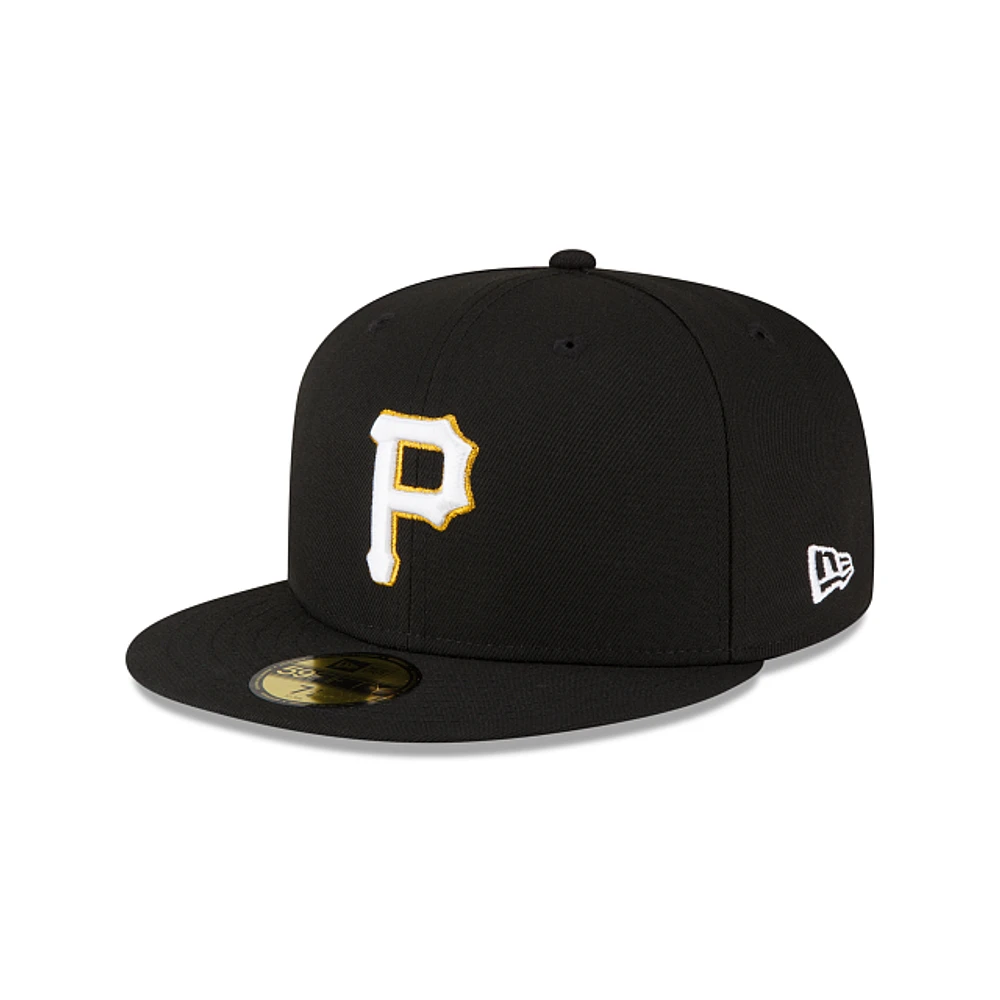 Pittsburgh Pirates MLB Metallic Logo 59FIFTY Cerrada