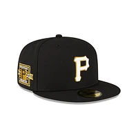 Pittsburgh Pirates MLB Metallic Logo 59FIFTY Cerrada