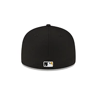 Pittsburgh Pirates MLB Metallic Logo 59FIFTY Cerrada