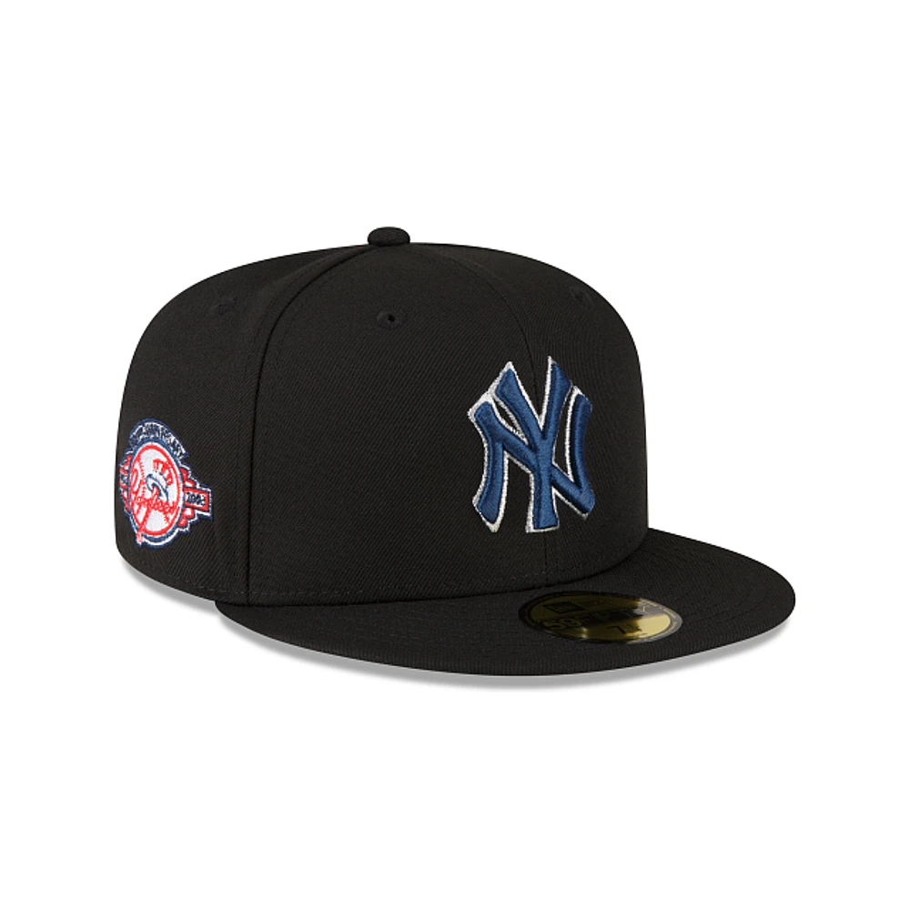New York Yankees MLB Metallic Logo 59FIFTY Cerrada