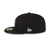 New York Yankees MLB Metallic Logo 59FIFTY Cerrada