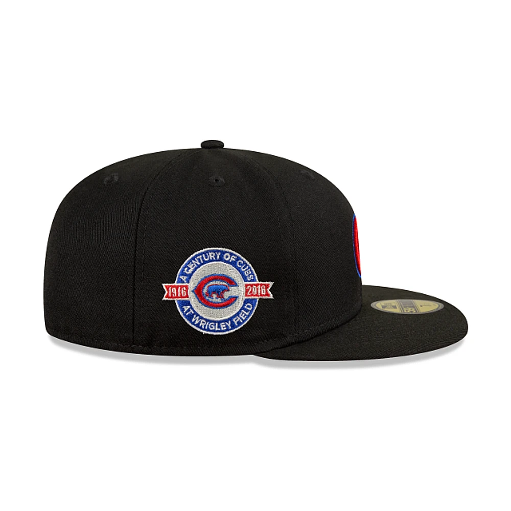 Chicago Cubs MLB Metallic Logo 59FIFTY Cerrada