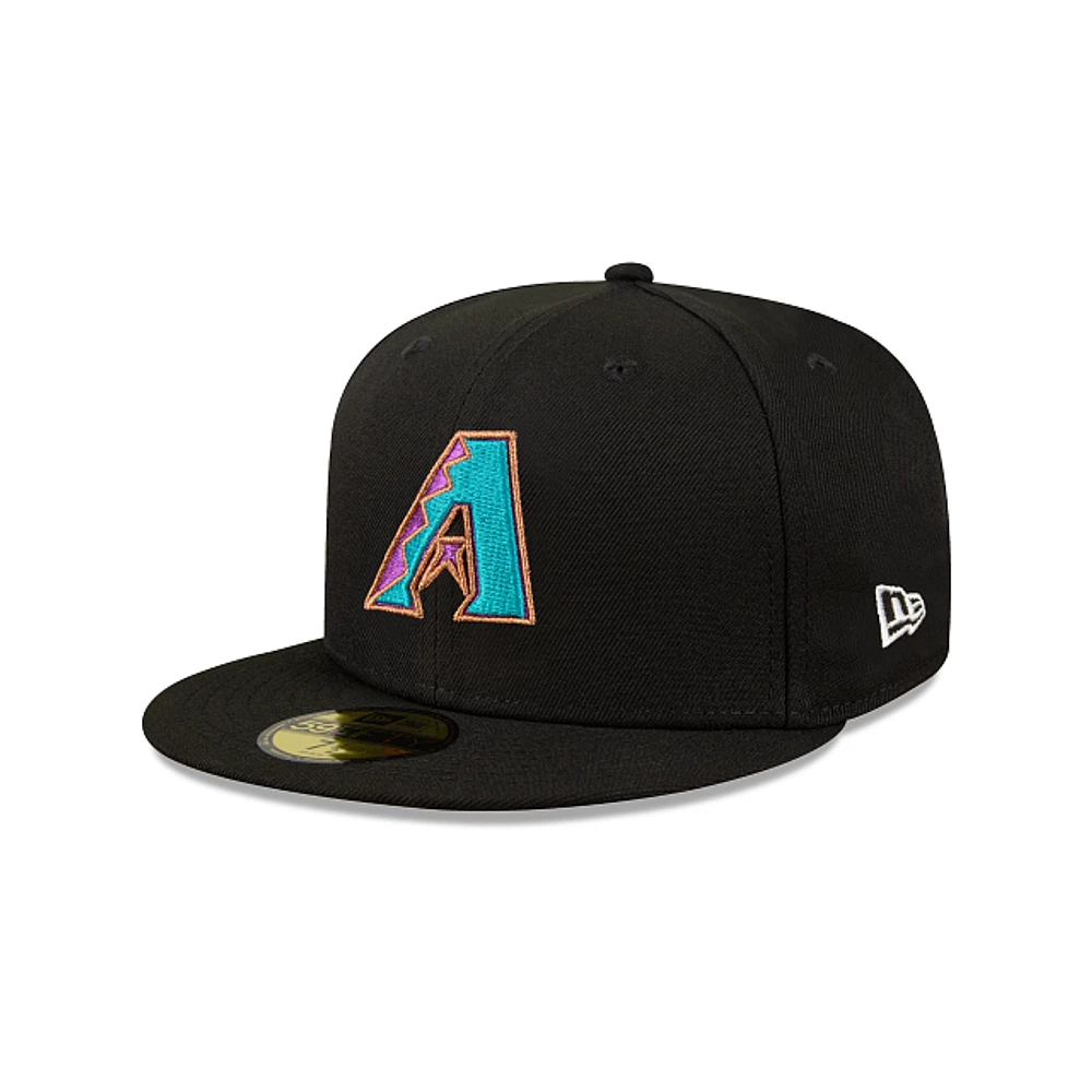 Arizona Diamondbacks MLB Metallic Logo 59FIFTY Cerrada