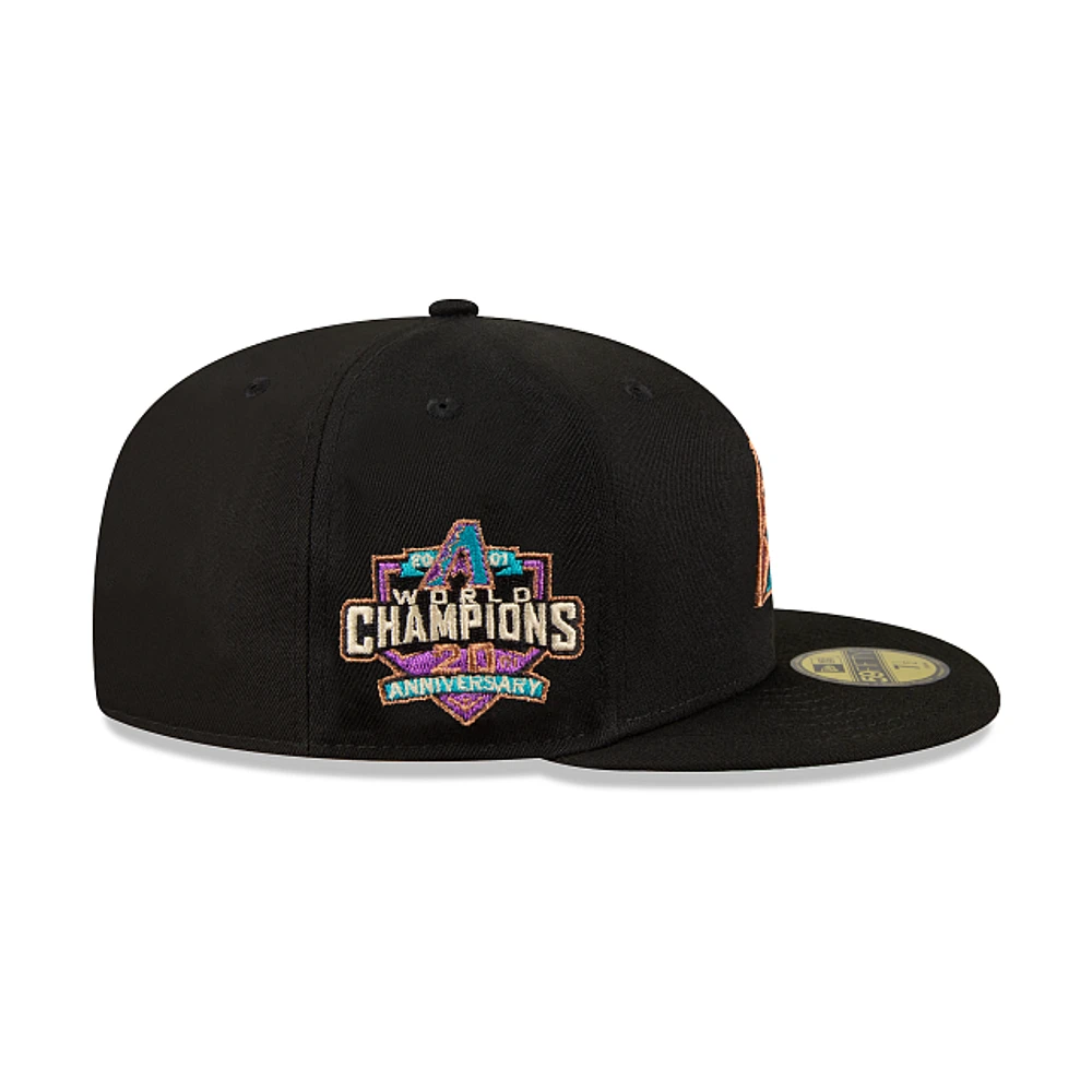 Arizona Diamondbacks MLB Metallic Logo 59FIFTY Cerrada