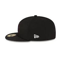 Atlanta Braves MLB Metallic Logo 59FIFTY Cerrada