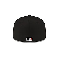 San Francisco Giants MLB Metallic Logo 59FIFTY Cerrada