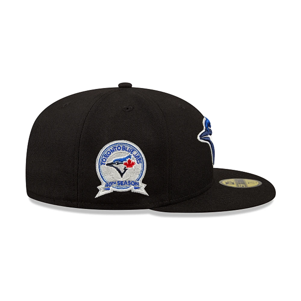 Toronto Blue Jays MLB Metallic Logo 59FIFTY Cerrada