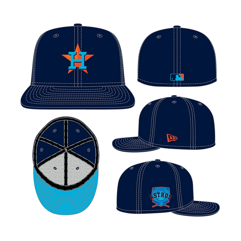 Houston Astros MLB Father's Day 2023 59FIFTY Cerrada