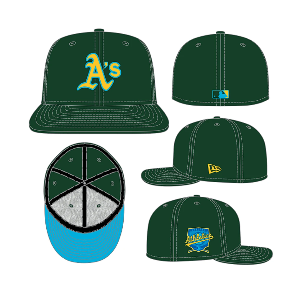 Oakland Athletics MLB Father's Day 2023 59FIFTY Cerrada