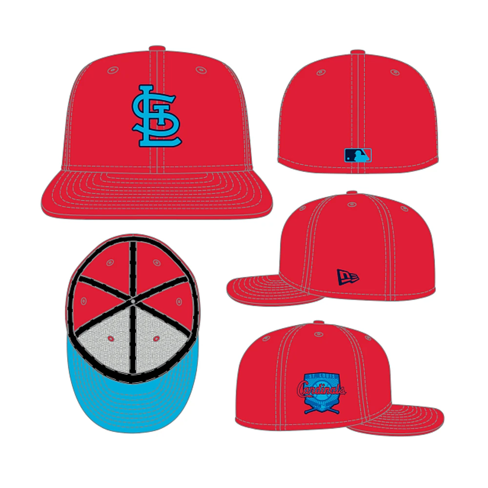 St. Louis Cardinals MLB Father's Day 2023 59FIFTY Cerrada