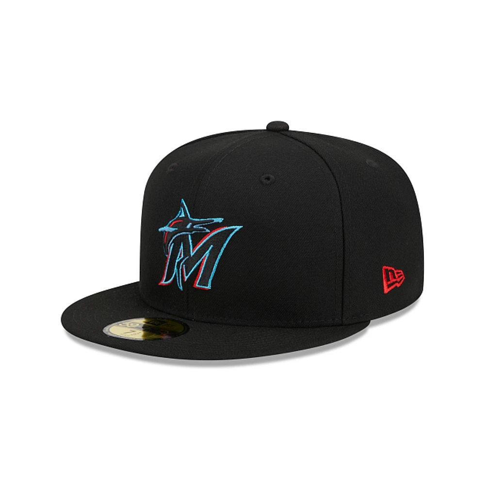 Miami Marlins MLB Father's Day 2023 59FIFTY Cerrada