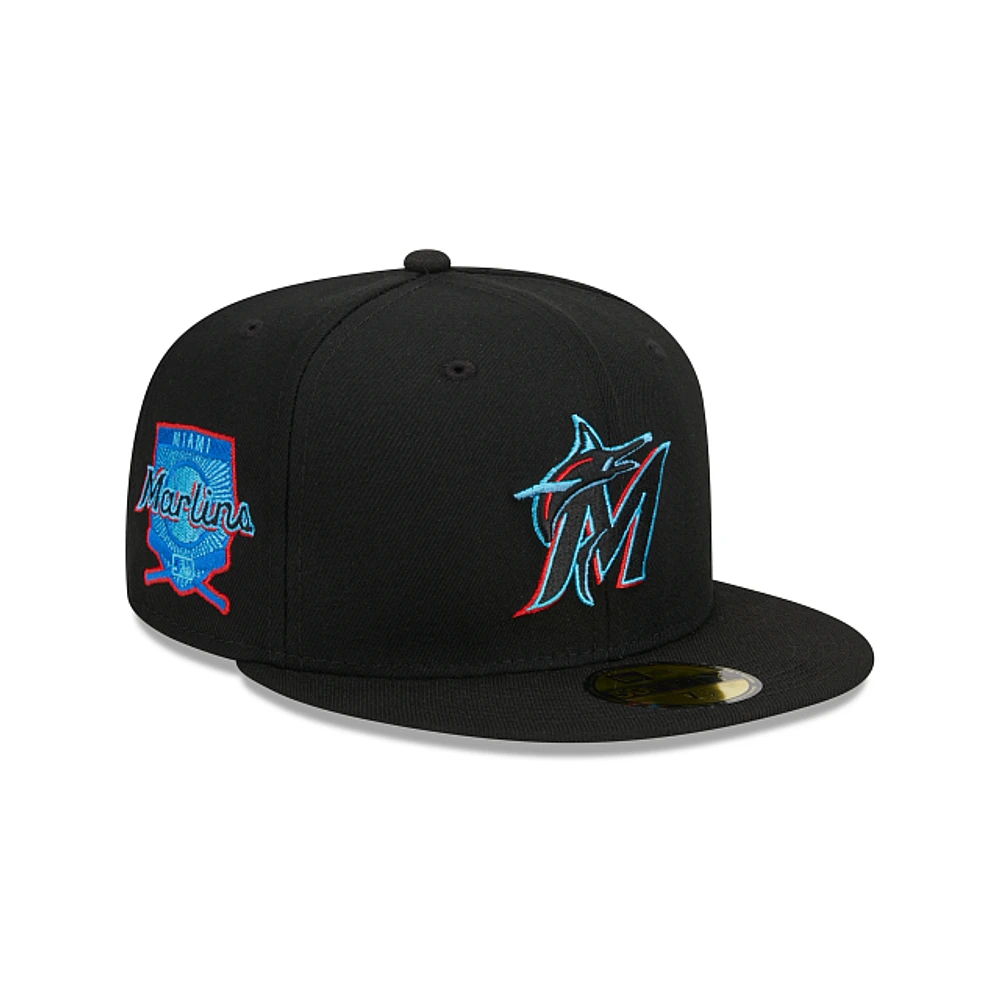 Miami Marlins MLB Father's Day 2023 59FIFTY Cerrada