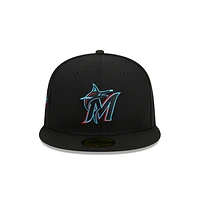 Miami Marlins MLB Father's Day 2023 59FIFTY Cerrada