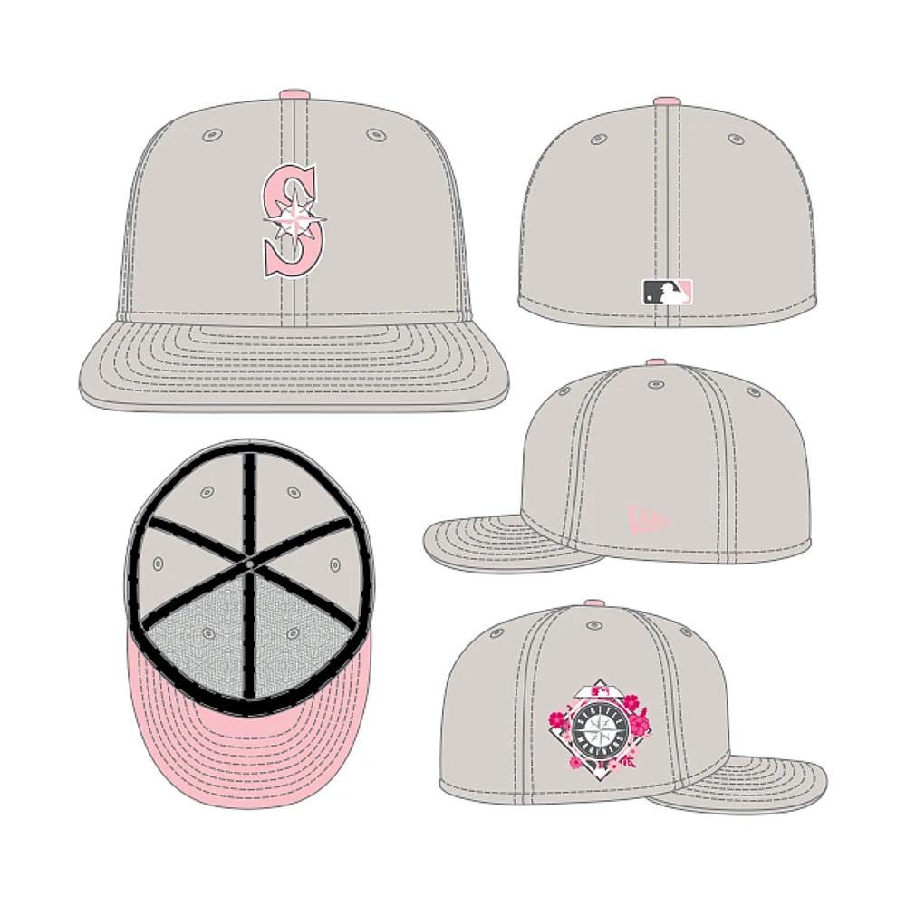 Seattle Mariners MLB Mother's Day 2023 59FIFTY Cerrada