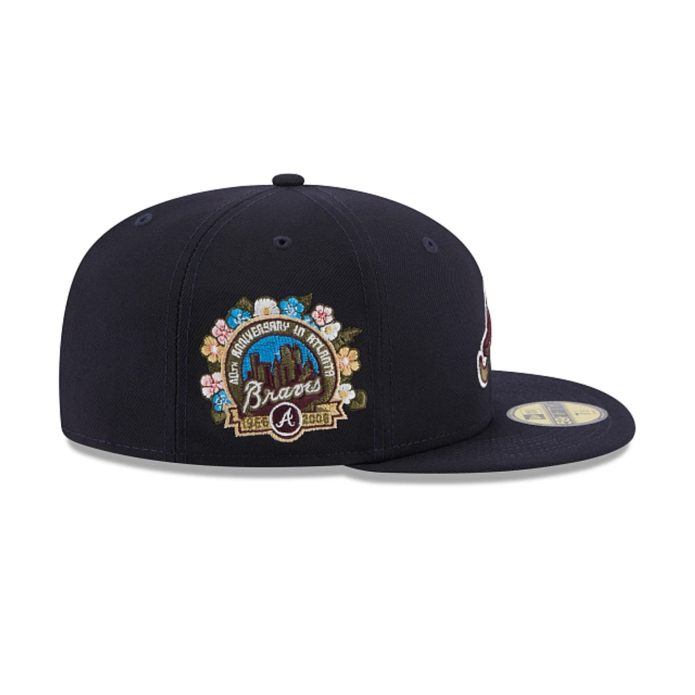 Atlanta Braves MLB Botanical 59FIFTY Cerrada