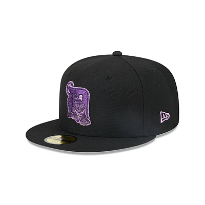 Detroit Tigers MLB Metallic Pop 59FIFTY Cerrada