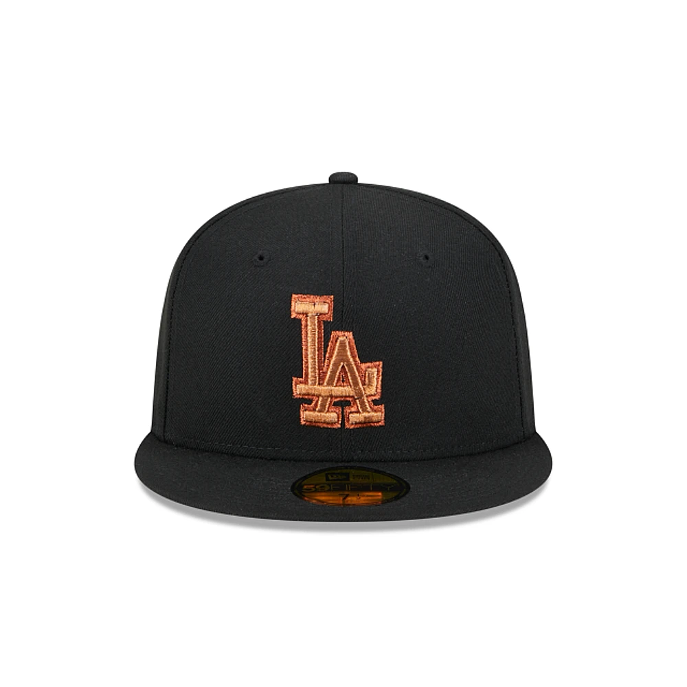 Los Angeles Dodgers MLB Metallic Pop 59FIFTY Cerrada