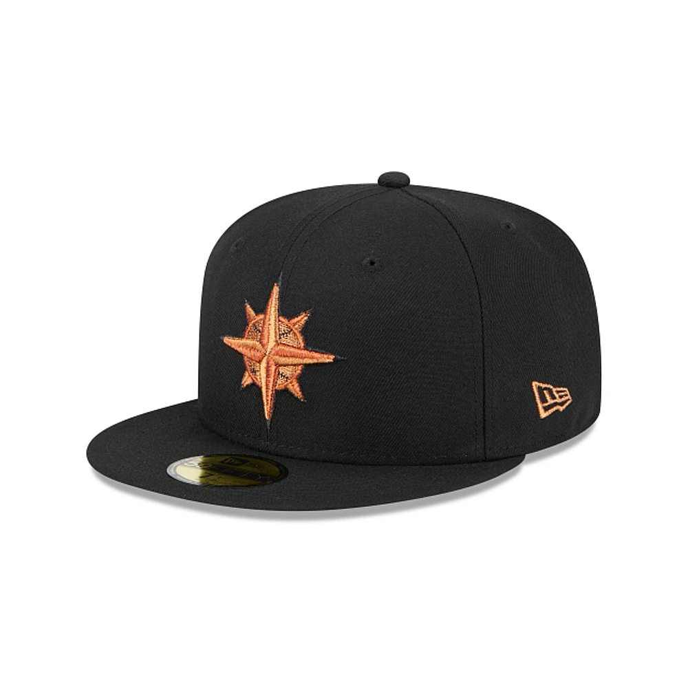 Seattle Mariners MLB Metallic Pop 59FIFTY Cerrada