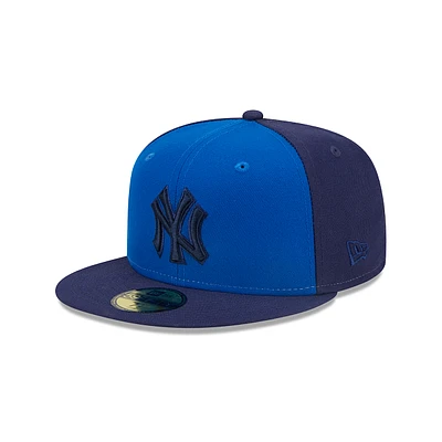 New York Yankees MLB Tri-Tone Team 59FIFTY Cerrada